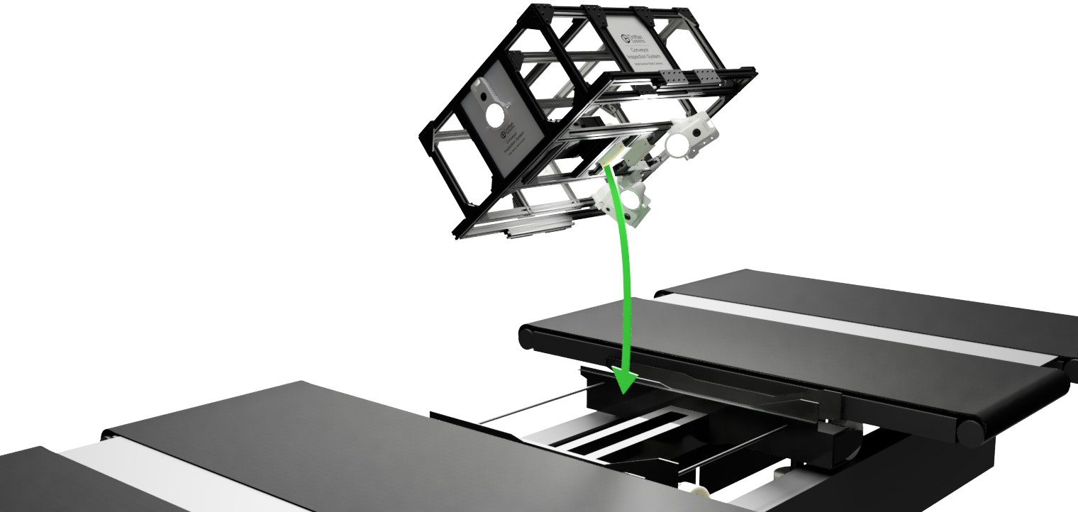 Precision mounting system illustrating SORTERVision carrier integration